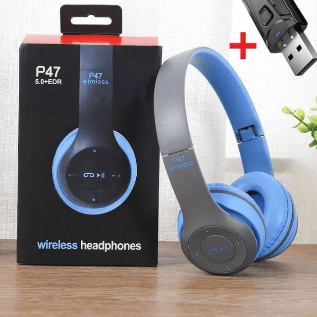 P47 Headphones  Wireless Headphones For Android/iPhone/PC